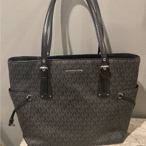 Michael Kors Gray Monogram Tote